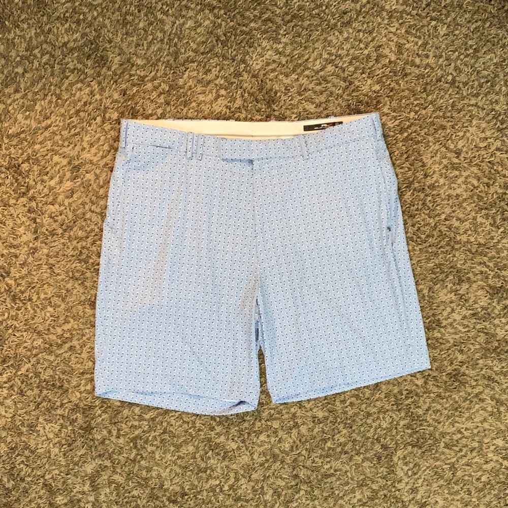 RLX Ralph Lauren Men's Check Pattern 5 Pocket Golf Shorts Size 40